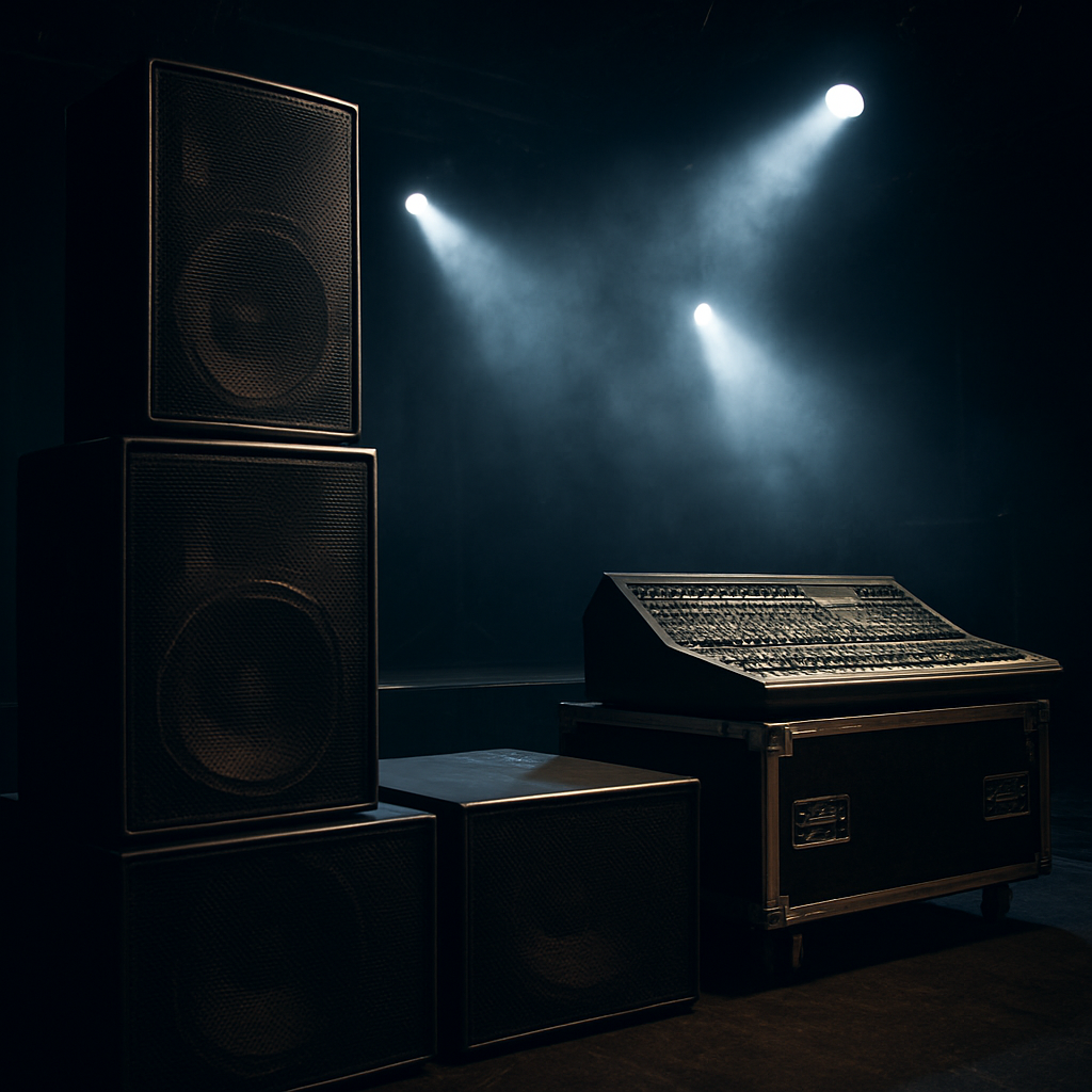 Concert sound setup